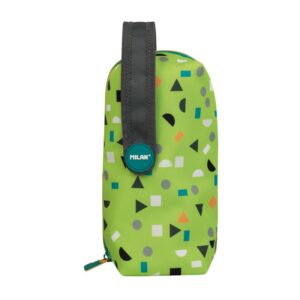 MILAN隨行畫筆袋著走_快樂機器人_綠(4口)