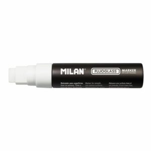 MILAN方頭玻璃彩繪擦擦筆_粗筆桿_白色