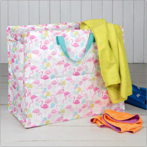 REX 巨大收納袋_紅鶴