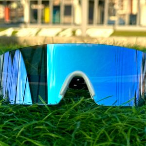 Akiwei太陽眼鏡 多重宇宙Mini冰晶藍-白框