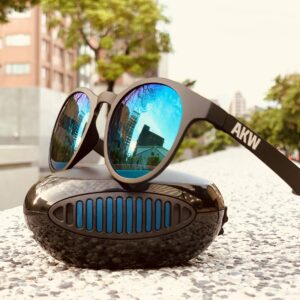 Akiwei太陽眼鏡 變型金剛-藍潮