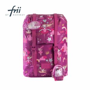 Frii Retro 22L輕量護脊書包-舞動芭蕾(送便當袋)