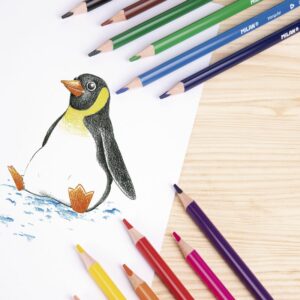 MILAN油性三角色鉛筆24色