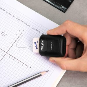 MILAN COMPACT橡皮擦+削筆器_Shadow夜影