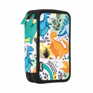 MILAN隨行畫筆袋著走_繽紛侏儸紀(雙層式)