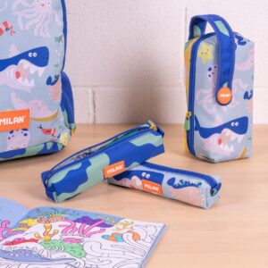 MILAN隨行畫筆袋著走_海洋同樂會(4口)