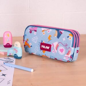 MILAN文具袋_靜謐滑行(3層不含筆)