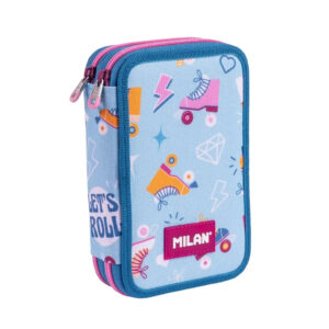 MILAN隨行畫筆袋著走_靜謐滑行(雙層式)